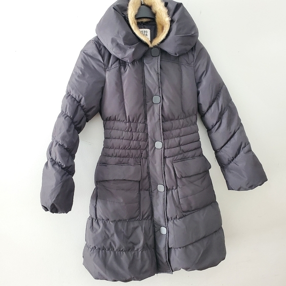 Vero Moda Women Black Puffer Coat Size Small - Picture 4 of 17